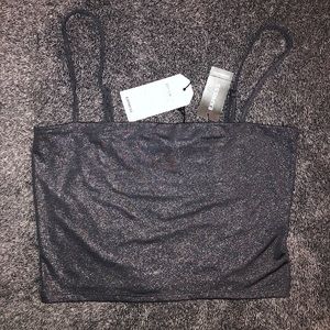 Glitter Crop Top